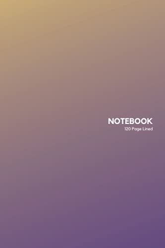 Notebook: Lined Notebook/Journal - Gold And Pink - 120 Pages - 6 X 9 Inches: The Perfect Notetaking Companion!