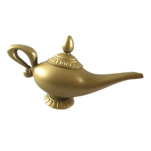 Lampe Génie Aladdin,Accessoires De Costume,Théière D'halloween Et De Noël,Lampe Génie De Dessin,Ornement De Fête À Domicile #B-General Brand