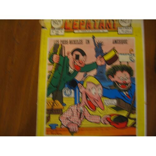 Aventures Parues Dan L Epatant 1921 1927  Les Pieds Nickeles En Amerique