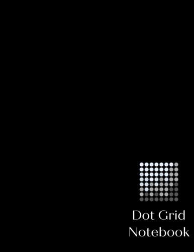Dot Grid Notebook In Inkwell Black (8.5 X 11): 120 Dotted Grid Pages - Back To Basics Series (Creative Dots Back To Basics Series)