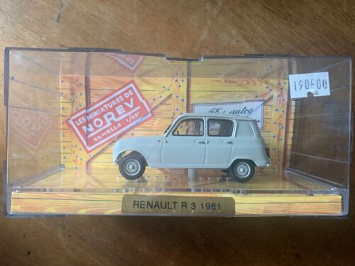Renault R3 Les Miniatures De Norev Avec Boîte-Norev