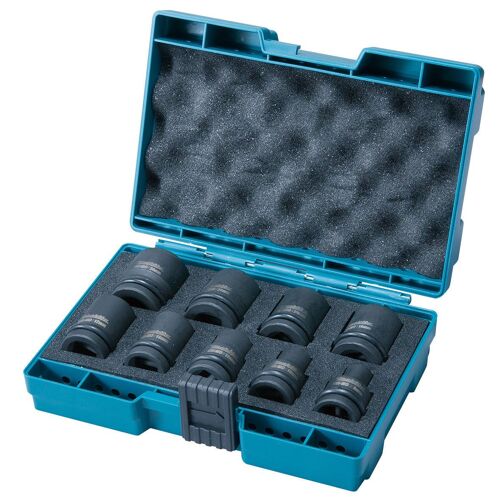Makita B-66232 Set de 9 embouts pour clé en boîte - 1/2 "
