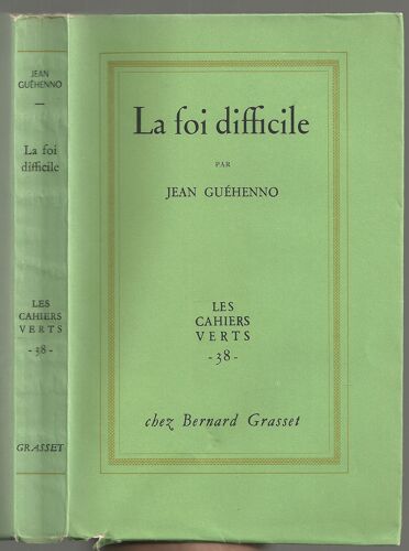 La Foi Difficile La Foi Difficile