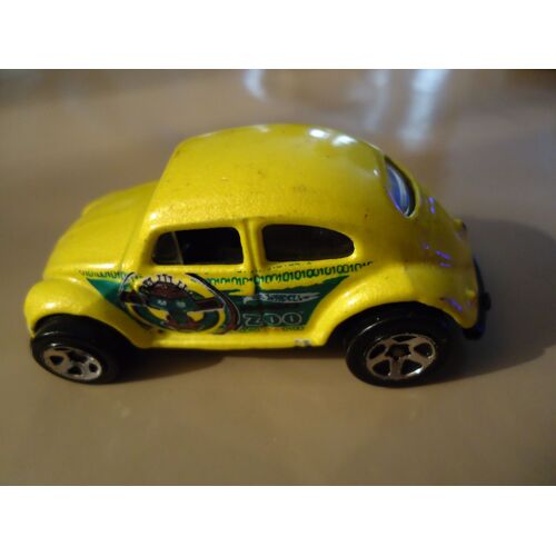 Volkswagen Vw Coccinelle Jaune Hotwheels 2003 - Echelle 1/64-Hot Wheels