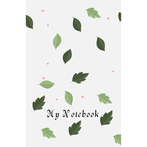 My Notebook: Style 6 : Batik Arts Notebook Journal 8.5x5.5 Inch 120 Pages Lined College Ruled Paper With Batik Arts, Design, Motive And Abstract Cover ... For Students, Women, Men, Adults And Kids.