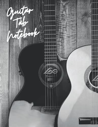 Guitar Tab Notebook: Two Guitar Cover