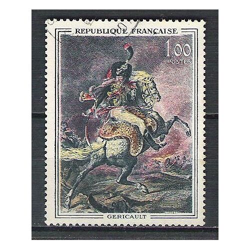 France, 1962, Oeuvres D'art, Tableaux De Maîtres, Théodore Géricault, N°1365, Oblitéré.
