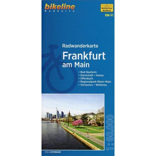 Radwanderkarte Frankfurt Am Main 1 : 60 000