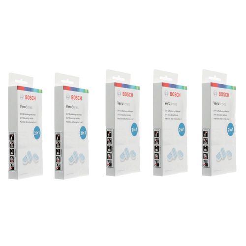 Lot de 5 boîtes tablettes détartrage Cafetière Expresso (00312093 BOSCH)