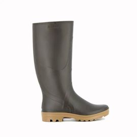 Chaussures Bottes Karol Pvc Doublure Jersey Marron 36