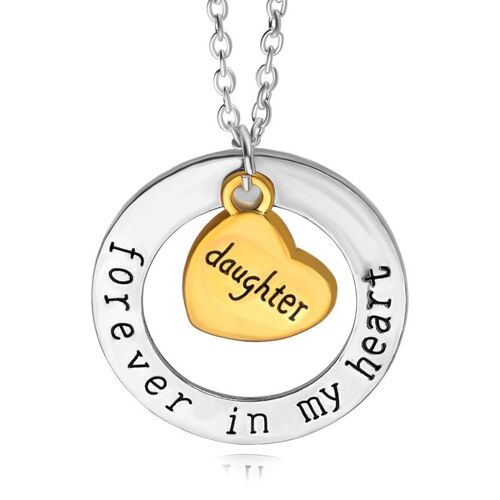 Collier Coeur Pour Fille Multicolore