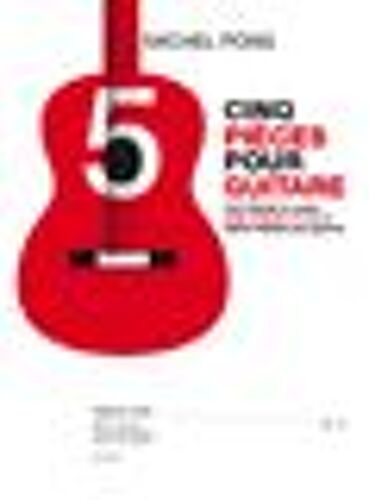 Michel Pons Cinq Pièces Pour Guitare