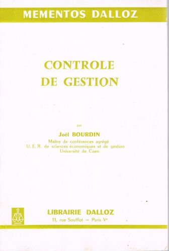 Contrôle De Gestion