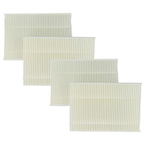 vhbw 4x filtre à pollen compatible avec Bosch Maxx Exclusiv xpress 6kg WTL122/07, xpress 6kg WTL121/07, xpress 6kg WTL121/05 sèche-linge