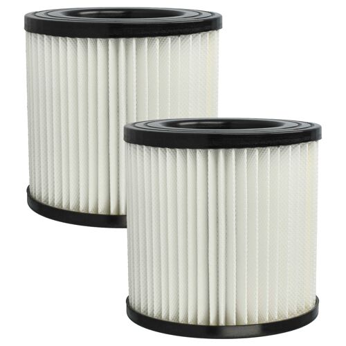 vhbw 2x filtre compatible avec Stanley SXVC20XTE aspirateur - filtre HEPA blanc