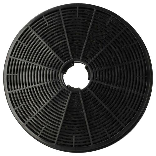 vhbw 1x Filtre à charbon actif compatible avec Klarstein Skyfall Smart 10035379, 10035378 hotte aspirante - 17,5 cm
