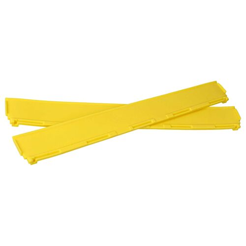 vhbw 2x Caoutchouc remplacement pour Kärcher 2.633-514.0 pour lave-vitre, nettoyeur de vitre - 28 cm