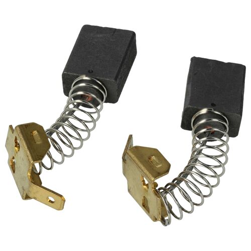 vhbw 2x balais charbon 7,25 x 12,5 x 16,3 mm compatible avec Bosch GKS 85 G 3 601 E7A 900 outil électrique + ressort