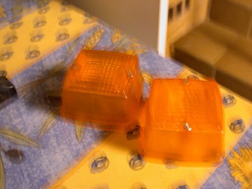 2 Cabochons Feux Carrés Remorque, Camping Car Fourgon