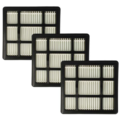 vhbw 3x filtre compatible avec Ariete 2741 XForce, 2791 JetForce aspirateur - Filtre HEPA