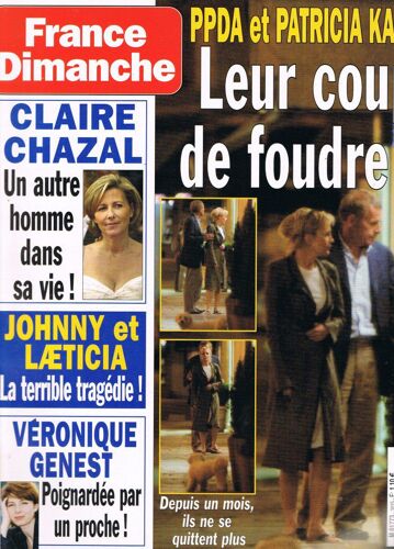 France Dimanche 3015 Patricia Kaas C Chazal Johnny Hallyday Vero Genest Herve Vilard Jane Birkin
