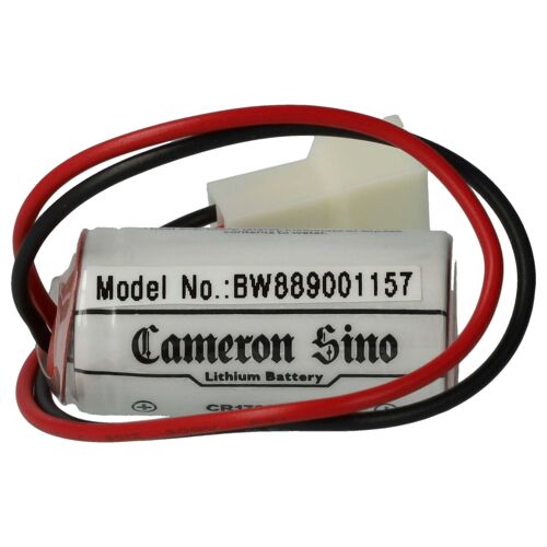 vhbw Pile compatible avec Allen Bradley 1745-LP101, 1745-LP104, 1745-LP151, 1745-LP152 système de contrôle (1350mAh, 3V, Li-MnO2)