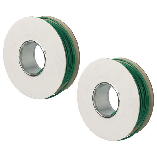 vhbw 2x Câble périphérique compatible avec McCulloch Rob R1000, Rob R600, Rob R800 tondeuses robotisées - Câble périphérique 50 m vert