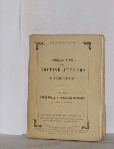 Copperfield Vol Ii (Collection Of British Authors)