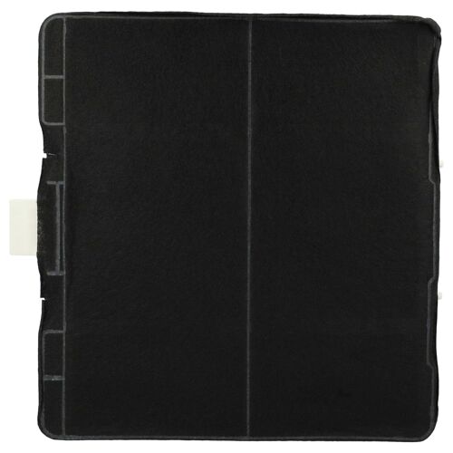 vhbw Filtre à charbon actif compatible avec Junker JD69BW50/01, JD99SW52/02, JD99GW52, JZ5101X5 hotte aspirante - 23,3 x 21,5 x 2,2 cm