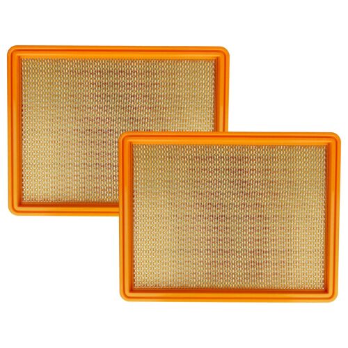 vhbw Set de 2x filtres d'aspirateur compatible avec Kärcher NT 762 Eco, NT 702 I, NT 720 aspirateur - Filtre principal, filtre plissé plat