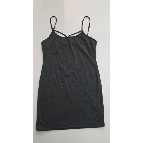 Nuisette De Nuit En Coton.Gris Taille Xl