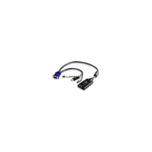 ATEN KA7176 Local Transmitter - Rallonge écran-clavier-souris/audio/USB - émetteur - jusqu'à 50 m - pour ATEN CN9850, KN2132; KVM over IP KN1108, KN1116, KN1132, KN2116, KN4116, KN4132