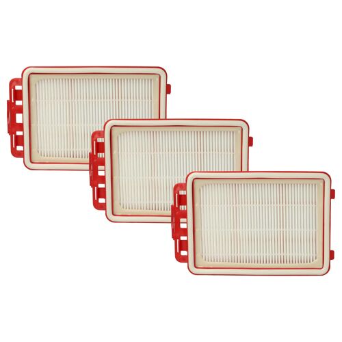 vhbw 3x filtre compatible avec AEG VX4-1-OR, VX4-1-GM-T, VX4-1-IW-P, VX4-1-EB, AEG VX4-1-PM-P, VX4-1-WR-A, VX4-1-CB-P aspirateur - Filtre HEPA