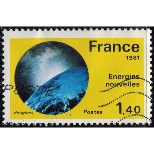 France 1981 Oblitéré Used Grandes Réalisations Energies Nouvelles Y&t 2128 Su