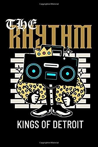 The Rythm Kings Of Detroit "6x9" Lined Journal / Journal Gift: Lined Journal / Notebook Gift "6x9" 100 Pages Soft Cover Matte Finish