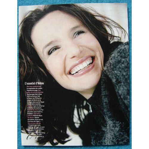 Femina N°341, Coupure De Presse: Hélène Grimaud