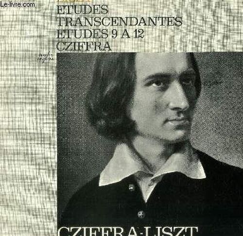 Disque Vinyle 33t Douze Etudes D'execution Transcendante