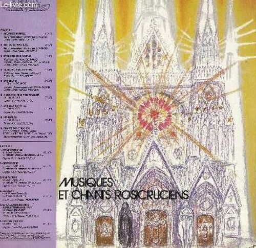 Disque Vinyle 33t Secreto Eterno, Ah Doux Mystere, Stances Du Disciple, Reflexion Meditative, Ave Maria, A Mon Ami Richard Wagner, Ave Maris Stella, Introitus, Chant Rosicruciens, Invention ...