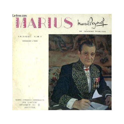 Disque Vinyle 33t Marius