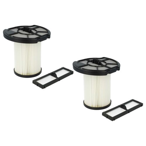 vhbw Lot de 4 filtres compatible avec Dirt Devil Centrixx M3882-8, M3882-9 aspirateur