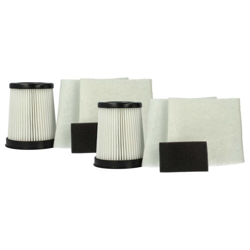 vhbw Lot de 8 filtres compatible avec Dirt Devil M2881-8, M2881-6, M2881-7, M2881-9 aspirateur