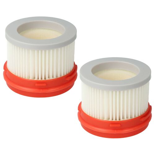 vhbw Set de 2x filtres d'aspirateur compatible avec Dreame V9 V2 9.6 / 14.2 aspirateur à batterie - Filtre principal avec mousse intérieure