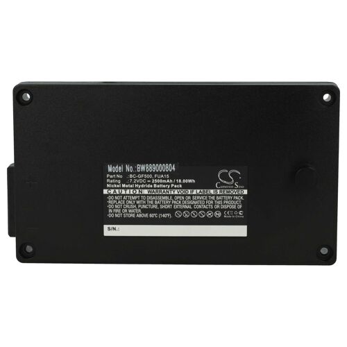 vhbw Batterie compatible avec Gross Funk Crane, GF500 opérateur télécommande industrielle (2500mAh, 7,2V, NiMH)