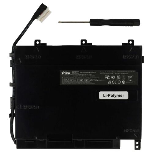 vhbw Batterie compatible avec HP OMEN REFURB 17T-W000, 17T-W100, 17T-W200 ordinateur portable (4400mAh, 11,4V, Li-polymère)