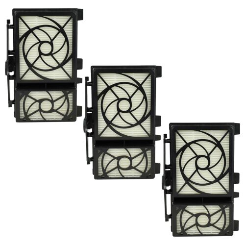 vhbw 3x filtre compatible avec Kärcher DS 6, DS 5.800 Waterfilter, DS 6 Premium aspirateur - Filtre HEPA contre les allergies