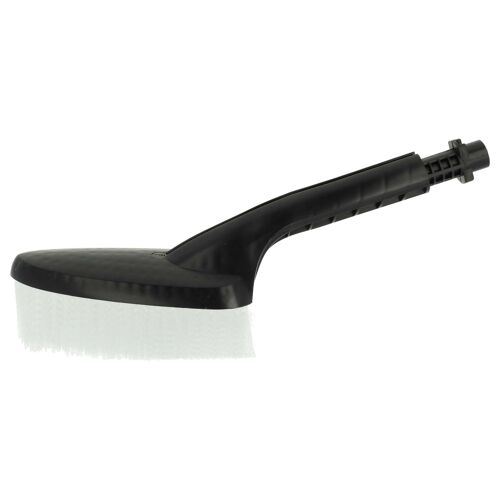 vhbw brosse de lavage compatible avec Kärcher K 2 Full Control Home, K 2 Home, K 2 Power Control nettoyeur haute pression - 34x10 cm, noir / blanc