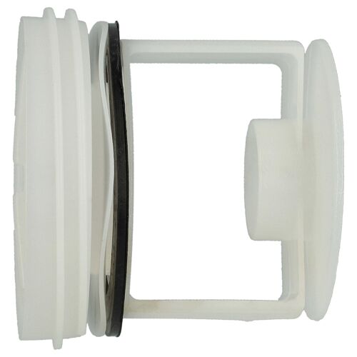 vhbw Filtre à peluches (avec joint de porte) Machines à laver compatible avec Whirlpool AWE 8782, AWE 8785, AWE 8827, AWE 8828, AWE 8840, AWE 8879