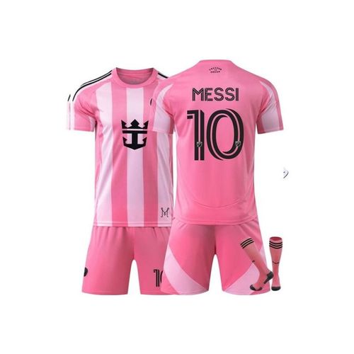 Maillot Inter Miami Cf Domicile 25/26 Messi #10 Ensemble Football Tenue D¿Entraînement Enfant & Adulte