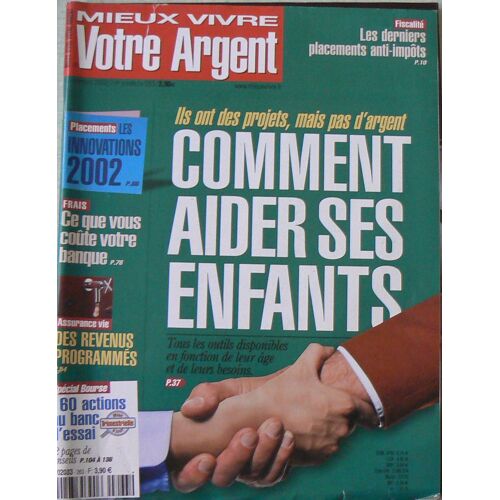 Mieux Vivre Votre Argent N° 263 : Comment Aider Ses Enfants