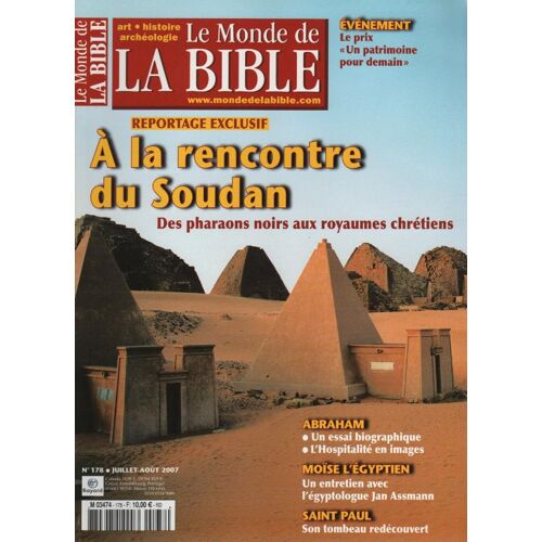 Le Monde De La Bible  N° 178  A La Rencontre Du Soudan